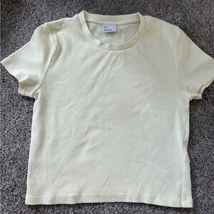 TNA Soft Cream Short Sleeve Top